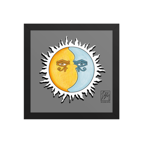 TBH HORUS AND RA FRAME PRINT